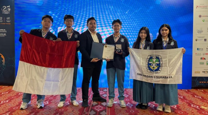 Siswa SMAN 5 Surabaya Juara Internasional Berkat Pemanis Sehat Sibo Kalo
