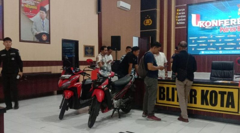 Dua Spesialis Curanmor Modus Kunci T di 11 TKP Blitar-Kediri Akhirnya Dibekuk Polisi