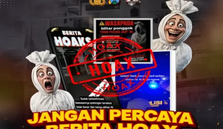 Viral Isu Pocong Bawa Celurit di Ponggok Blitar, Kapolres Tegaskan Itu Bohong
