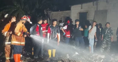 Rumah Bambu di Mojokerto Ludes Dilalap Api, Korban Tewas Terjebak karena Stroke
