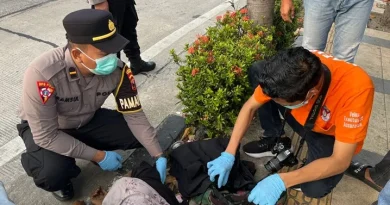 Seorang Pengemis Ditemukan Tak Bernyawa di Trotoar Samping Kantor DPRD Tuban