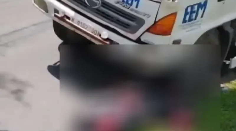 Pelajar Putri Tewas di Tempat, Truk Molen Hantam Motor di Jalan PUK Malo Bojonegoro