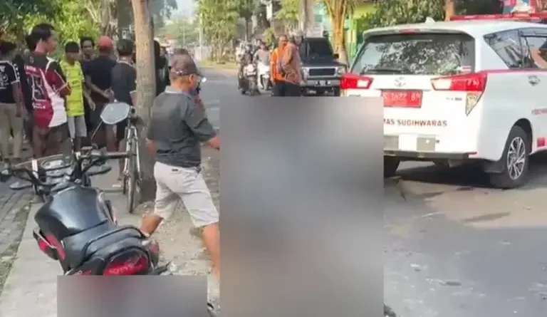Tabrakan Vario dan Smash di Bojonegoro, Petani Lansia Tewas di Tempat