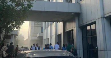 Gedung Pusat Pelayanan Jantung RSUD dr Soetomo Surabaya Terbakar Pagi Ini
