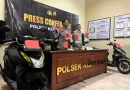 Sepasang Penghuni Kos Semampir Ditangkap, Spesialis Curanmor di Lima TKP Kediri dan Tulungagung