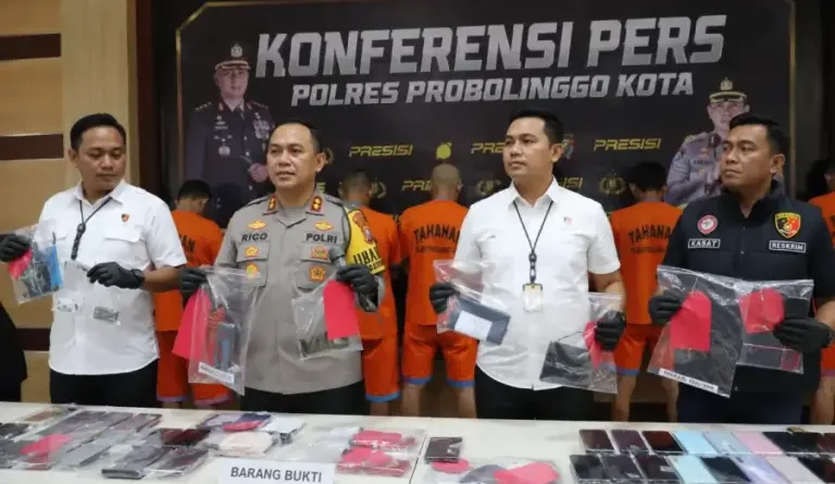 Demi Judi Online, Komplotan Curanmor Bobol Konter HP dan Gasak 60 Ponsel