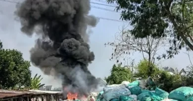Gudang Rongsokan di Mojoagung Jombang Ludes Terbakar, Api Diduga dari Pembakaran Sampah