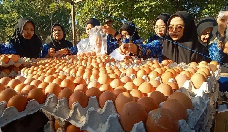 Peternak Blitar Jual Telur Langsung ke Konsumen Seharga Rp20 Ribu per Kg